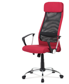 Kancelářské židle Kancelářská židle DISPAR, bordó/černá