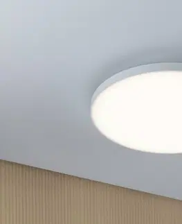 LED stropní svítidla PAULMANN LED Panel Velora kruhové 400mm 2100lm 3000K bílá