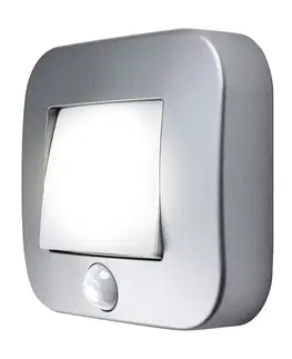 LED nástěnná svítidla OSRAM LEDVANCE NIGHTLUX Hall Silver 4058075260672