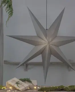 Vánoční světelná hvězda STAR TRADING Papírová hvězda Ozen sedmicípá Ø 140 cm