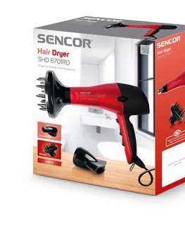 Kulmy Sencor SHD 6701RD vysoušeč vlasů