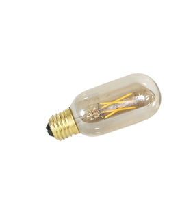 Zarovky E27 stmívatelná trubice LED žárovky T45 zlatá 3,5W 250 lm 2100K