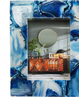 Rámečky na fotky KARE Design Rámeček na fotky Francis Achat - modrý, 13x18cm