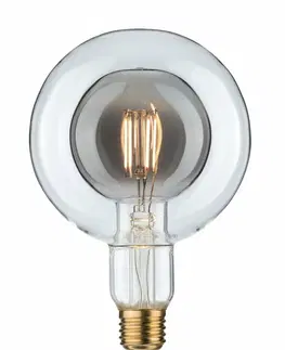 LED žárovky PAULMANN LED Inner Shape Globe G125 4 W kouřové sklo E27 2700K teplá bílá 287.63