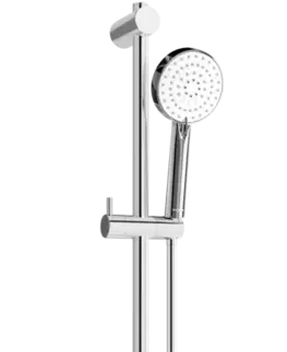 Sprchy a sprchové panely Posuvný sprchový set MEXEN DF75 chrom/bílá