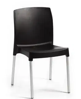 Jídelní sety Jídelní židle NONA Rojaplast Černá