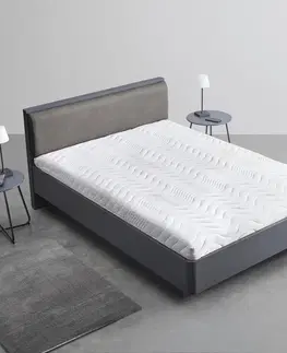 Čalouněné postele Čalouněná postel 140x200 cm, Mariello, Světle Hnědá