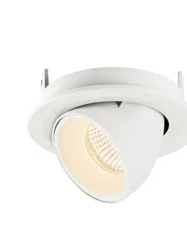 LED podhledová svítidla SLV BIG WHITE NUMINOS GIMBLE S zápustné stropní svítidlo bílé 2700 K 40° 1005880