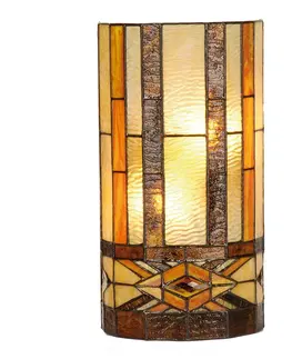 Nástěnná svítidla Clayre&Eef Miwa - nástěnné světlo v Tiffany stylu