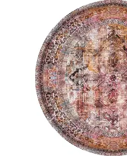 Koberce a koberečky Conceptum Hypnose Kulatý koberec Fusion Chenille 230 cm vícebarevný