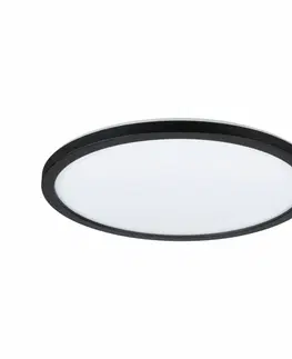 LED stropní svítidla PAULMANN LED Panel Atria Shine kruhové 293mm 2000lm 3000K černá