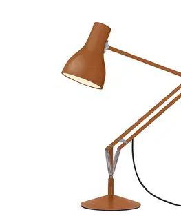 Stolní lampy kancelářské Anglepoise Anglepoise Type 75 stolní Margaret Howell hnědá