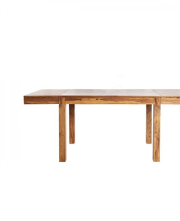 Stoly z masivu KARE Design Rozkládací stůl Momo 120(40+40)×80cm