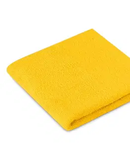Ručníky AmeliaHome Sada 3 ks ručníků FLOSS klasický styl žlutá, velikost 50x90+70x130