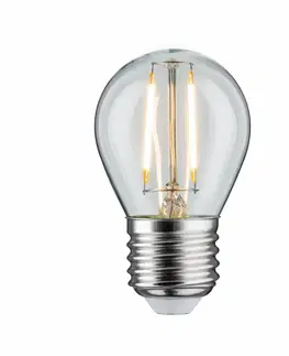 LED žárovky PAULMANN LED kapka 2,6 W E27 čirá teplá bílá 286.91