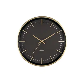 Hodiny Karlsson 5911GD designové nástěnné hodiny 35 cm