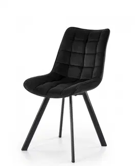 Židle HALMAR Designová židle Mirah černá