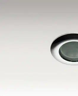 Bodovky do podhledu na 230V Koupelnové stropní zápustné bodové svítidlo AZzardo Emilio chrome AZ0808 MR16/GU10 1x50W IP54 9cm chromové