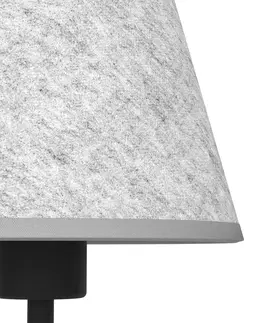 Stolní lampy na noční stolek EGLO Stolní lampa Alsager s plstěným stínidlem
