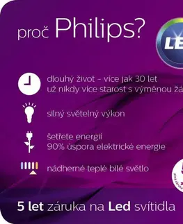 LED venkovní nástěnná svítidla Philips Dust VENKOVNÍ SVÍTIDLO NÁSTĚNNÉ ČERNÁ 1x3W 230V 16407/93/16