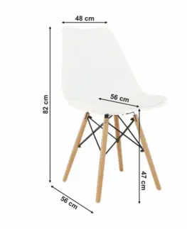 Židle Jídelní židle KEMAL NEW Tempo Kondela Tmavě šedá