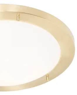 Venkovni stropni svitidlo Moderní stropní svítidlo zlaté 41 cm IP44 - Yuma
