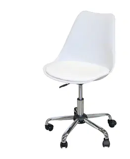 Kancelářské židle Kancelářské křeslo PRADO bílé