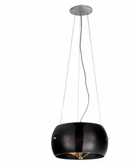 Moderní závěsná svítidla Závěsné svítidlo AZzardo Cosmo black AZ0909 E27 3x60W IP20 40cm černé