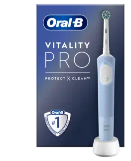 Elektrické zubní kartáčky Oral-B Vitality Pro Protect X Vapour Blue elektrický zubní kartáček
