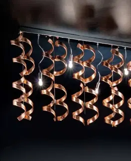 Stropní svítidla Metallux Spirálové stropní světlo Copper