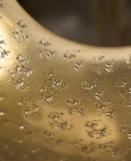 Dekorace LuxD Designová váza Khalil 50 cm zlatá