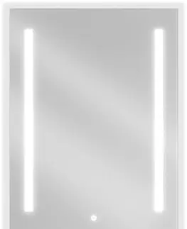 Koupelnová zrcadla MEXEN Remi zrcadlo s osvětlením 60 x 80 cm, LED 6000K, 9804-060-080-611-00