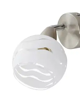 LED bodová svítidla BRILONER Bodové nástěnné a stropní svítidlo, pr. 8 cm, max. 40 W, matný nikl BRILO 2046-012