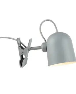 Stolní lampy s klipem NORDLUX Angle lampa s klipem šedá 2220362010