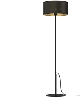 Lampy  Stojací lampa LOFT SHADE 1xE27/60W/230V černá/zlatá 