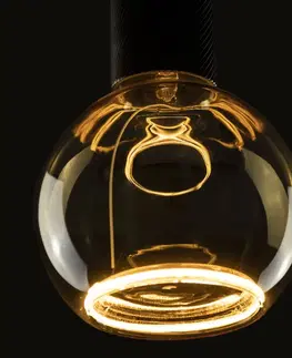 Stmívatelné LED žárovky Segula SEGULA floating globe G125 E27 4W zlatá uzavřená