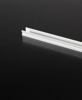 Profily Light Impressions Reprofil U-profil vysoký AU-02-12 stříbrná mat elox 2000 mm 970141