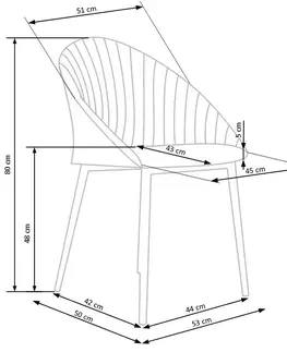 Židle Jídelní křeslo K357 Halmar Béžová