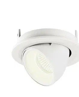 LED podhledová svítidla SLV BIG WHITE NUMINOS GIMBLE S zápustné stropní svítidlo bílé 4000 K 20° 1005913