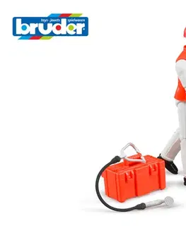 Hračky BRUDER - Užitkové vozy - set figurek doktor, sestra a příslušenství