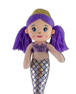 Hračky panenky MAC TOYS - Mořská panna fialová