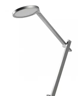 Stolní lampy do kanceláře Light Impressions Deko-Light stolní lampa Adhara 100-240V AC/50-60Hz 12,00 W 3000 K 640 lm 498 stříbrná 346028