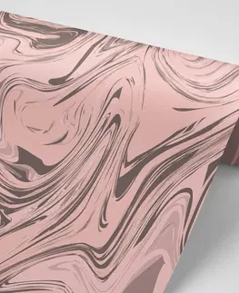 Samolepící tapety Samolepící tapeta abstraktní vzor ve starorůžovém odstínu