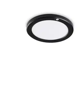 LED stropní svítidla Ideal Lux stropní svítidlo Aura pl kulaté 3000k sensor 290782