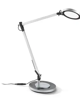 Stolní lampy kancelářské Ideallux Ideal Lux Futura LED stolní lampa hliník