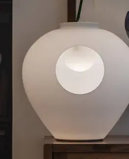 Stolní lampy Foscarini Skleněná stolní lampa Foscarini Madre LED se stmívačem