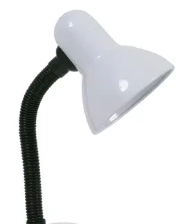 Stolní lampy Stolní lampička Ecolite L077-BI bílá