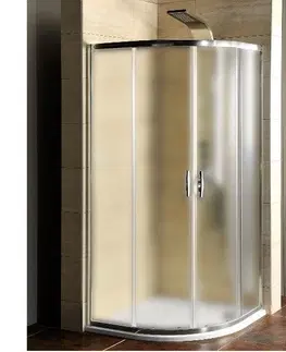Sprchové zástěny GELCO AKCE čtvrtkruhová sprchová zástěna 900x900x1900, sklo Brick AG4295