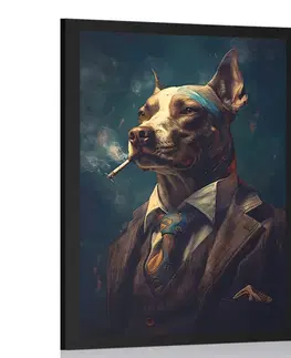 Zvířecí gangsteři Plakát zvířecí gangster pes