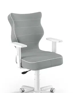 Kancelářské židle Entelo Kancelářská židle PETIT 5 | bílá podnož Jasmine 3